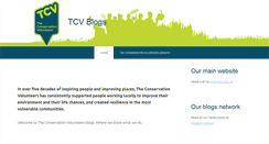 Desktop Screenshot of blogs.tcv.org.uk